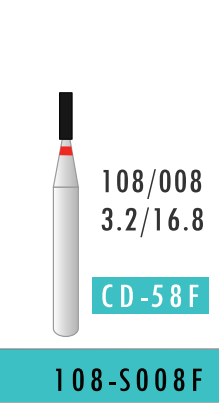 Fine Conical Taper Bur (108-S008F)