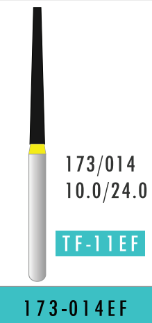 Extra Fine Taper Flat End Bur (173-014EF)