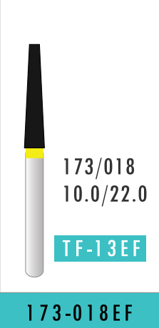 Extra Fine Tapered Fissure Bur (173-018EF)