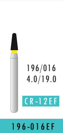 Extra Fine Tapered Cone Bur (196-016EF)