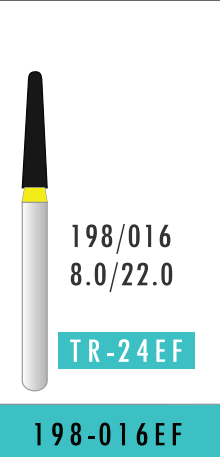 Extra Fine Taper Round End Bur (198-016EF)