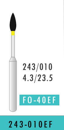 Extra Fine Flame Bur (243-010 EF)
