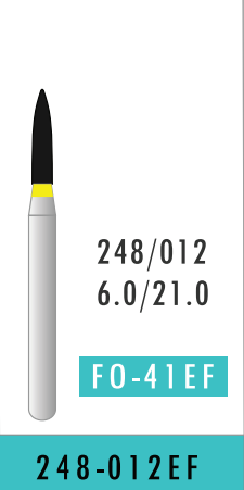 Extra Fine Pointed Taper Bur (248-012EF)