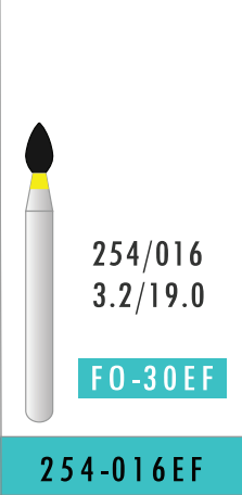 Extra Fine Flame Bur (254-016EF)