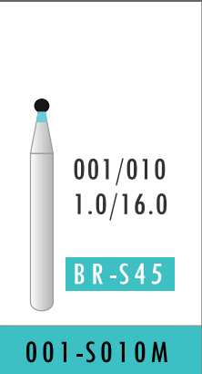 Super Coarse Ball Round Bur (001-S010M)