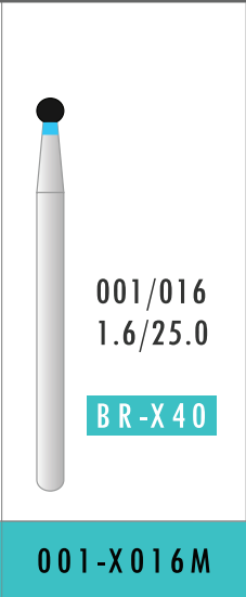 N/A Ball Round Bur (001-X016M)