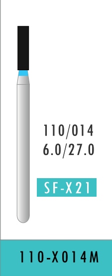 Medium Tapered Fissure Bur (110-X014M)