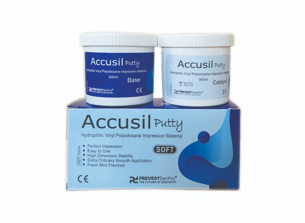 Prevest DenPro Accusil Putty – VPS Dental Impression Material for Precise Impressions