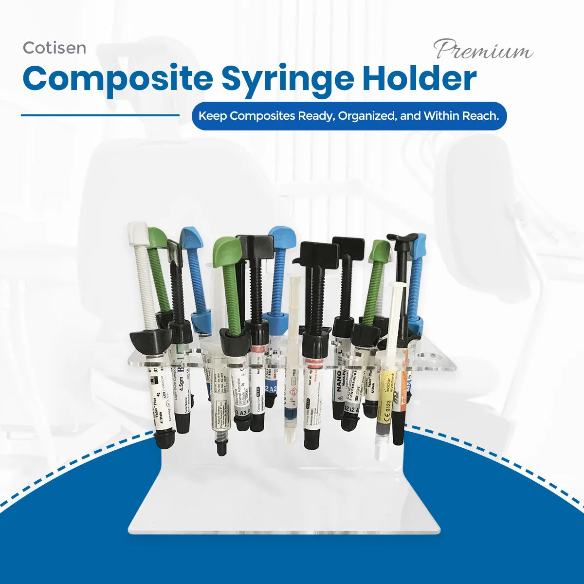 Cotisen Composite Syringe Holder Premium