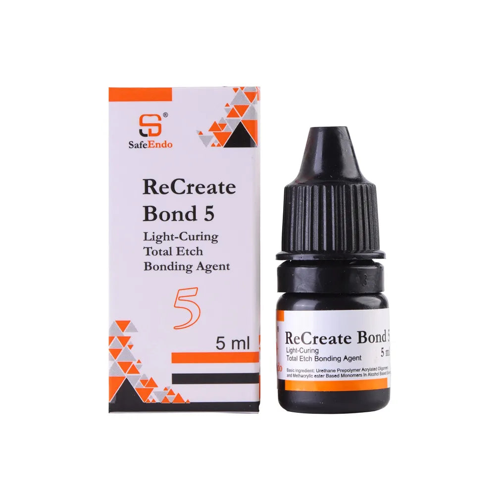 SafeEndo ReCreate Bond 5 – 5th Generation Dual-Cure Two-Bottle Dental Bonding Agent