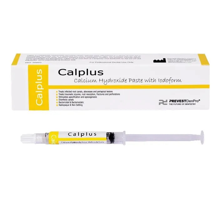 Prevest Calplus calcium hydroxide paste syringe