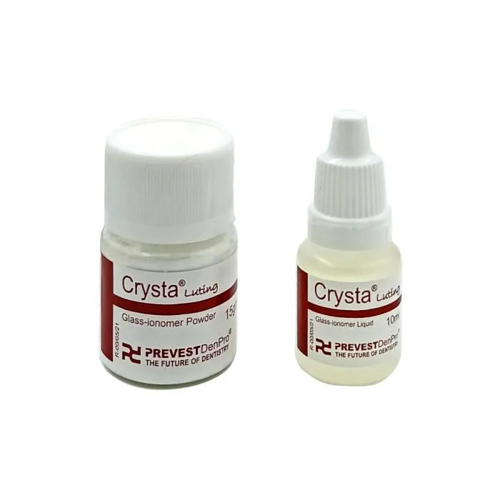 Prevest Crysta GIC Luting Type I – Glass Ionomer Luting Cement for Crowns & Bridges