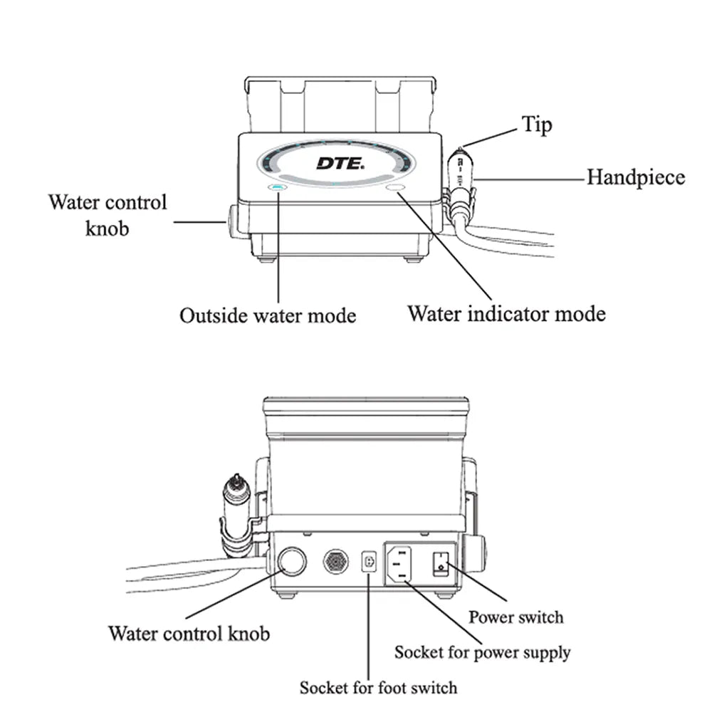 Woodpecker D600 LED Ultrasonic Scaler