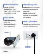 AE Dental Single Pillar Surgical Trolley