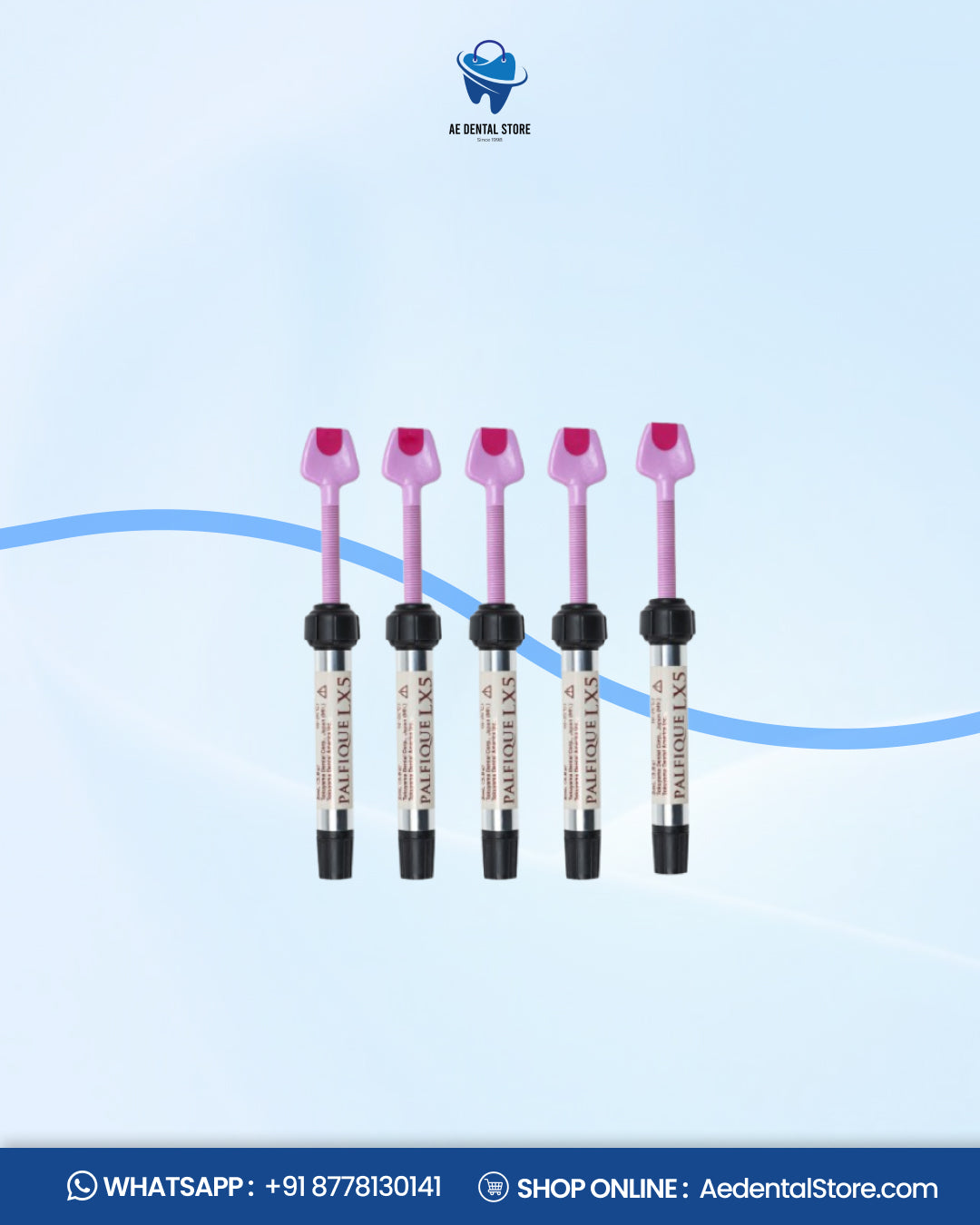 AE Dental Palfique LX5 Light-Cure Composite Syringe Refill – Tokuyama