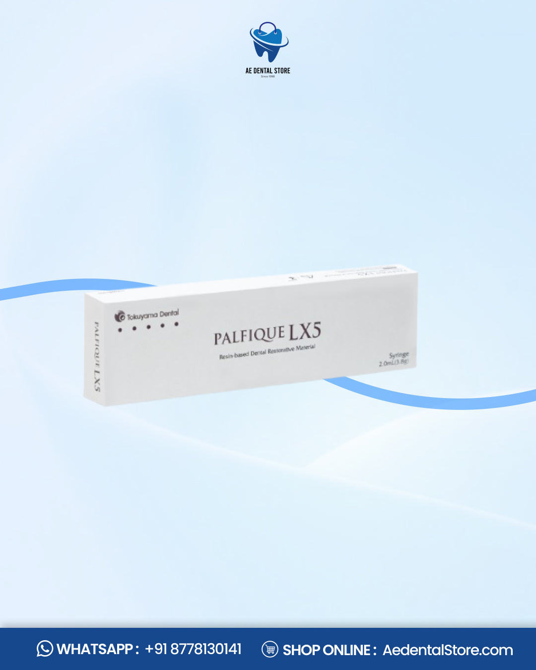 AE Dental Palfique LX5 Light-Cure Composite Syringe Refill – Tokuyama