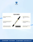 AE Kids Restore Flowable GIC – Self Adhesive Glass Ionomer Composite Syringe (2g)