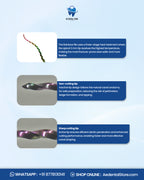 AE Dental Kids-e-Files Rainbow Rotary Endodontic Files – Heat Treated NiTi Files for Pediatric Root Canal