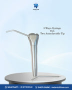 PureDent 3-Way Air Water Syringe – Dental Handpiece with Interchangeable Tips