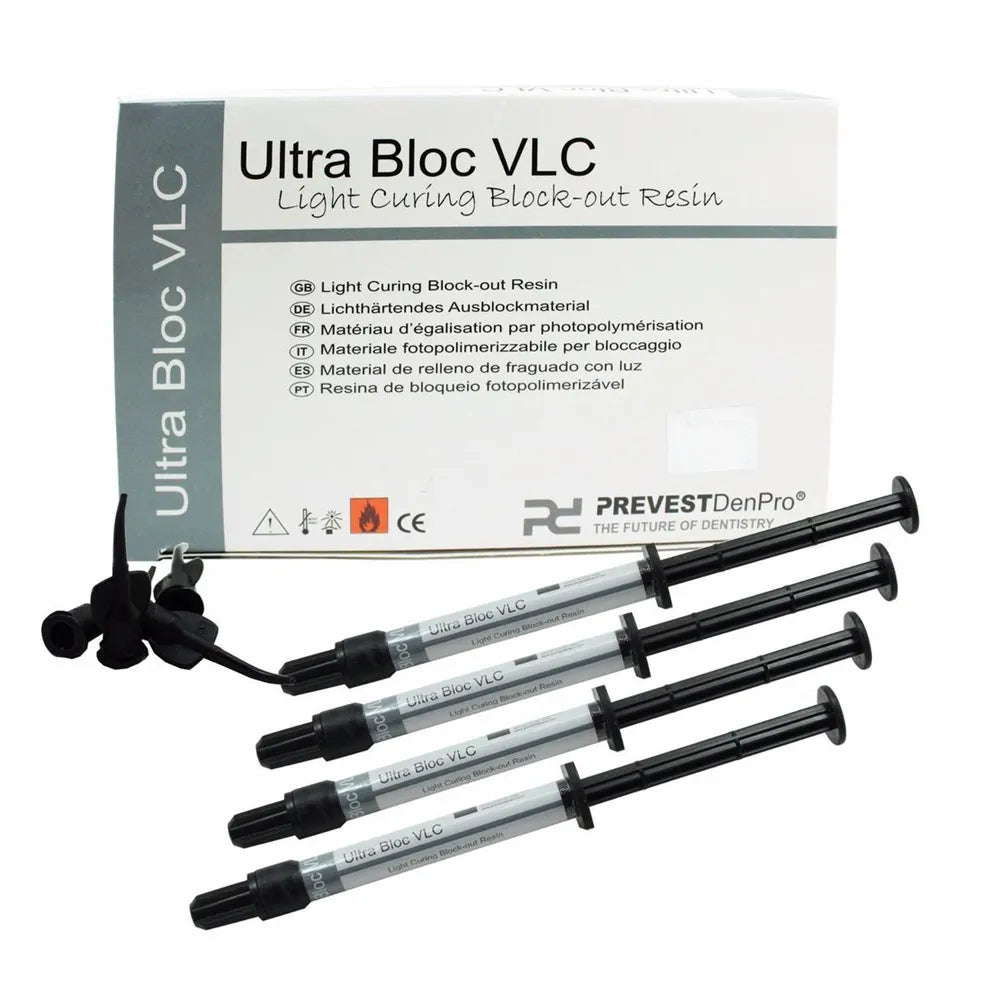 Prevest Ultra Bloc VLC – Light Cure Radiopaque Flowable Resin Cement