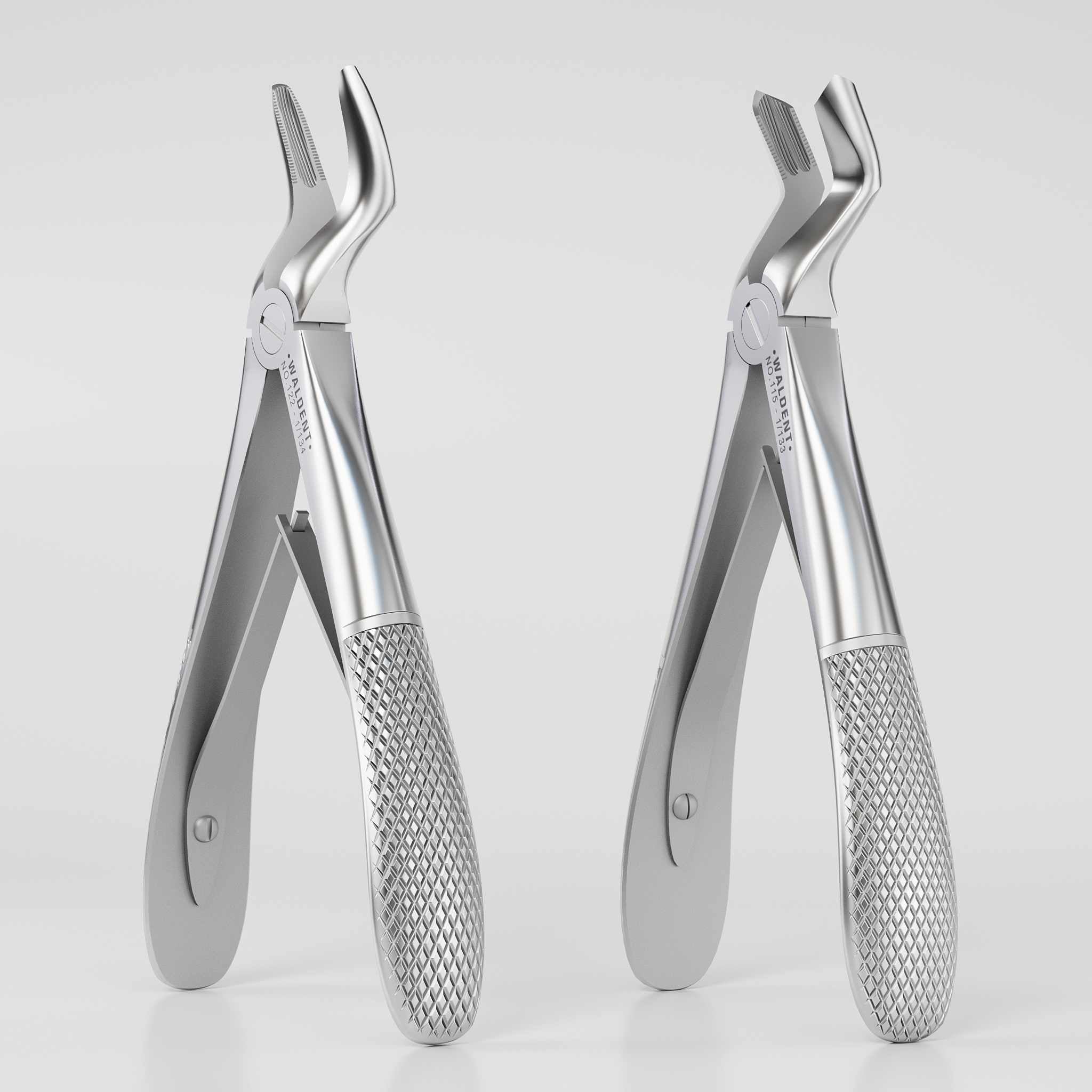 Puredent Paediatric Extraction Forceps Kit – Set of 7 (K1/2)