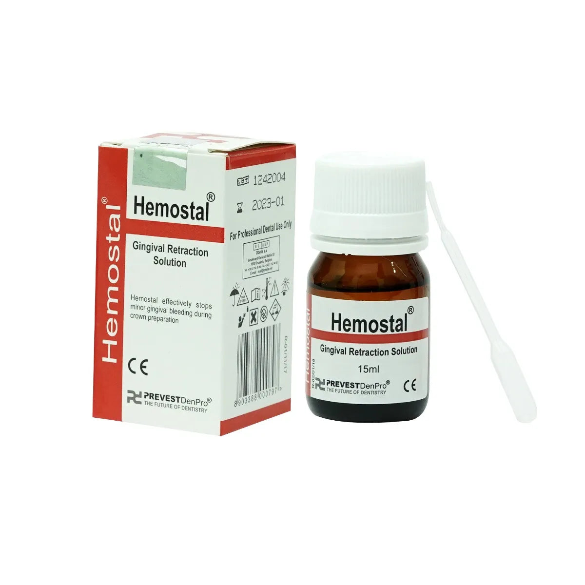 Prevest Hemostal Liquid – Dental Hemostatic Agent for Gingival Retraction & Bleeding Control