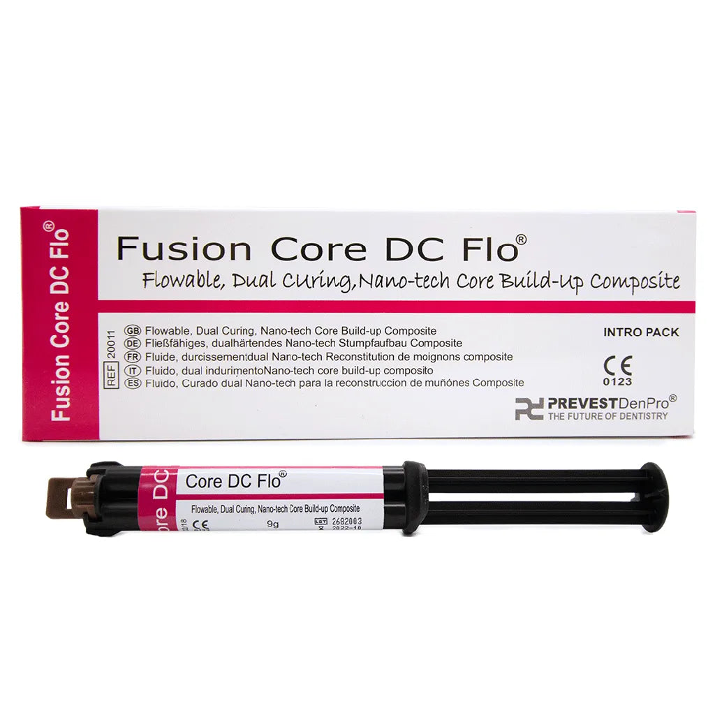 Prevest Fusion Core DC Flo Dual Cure Core Build Up Composite – 9gm