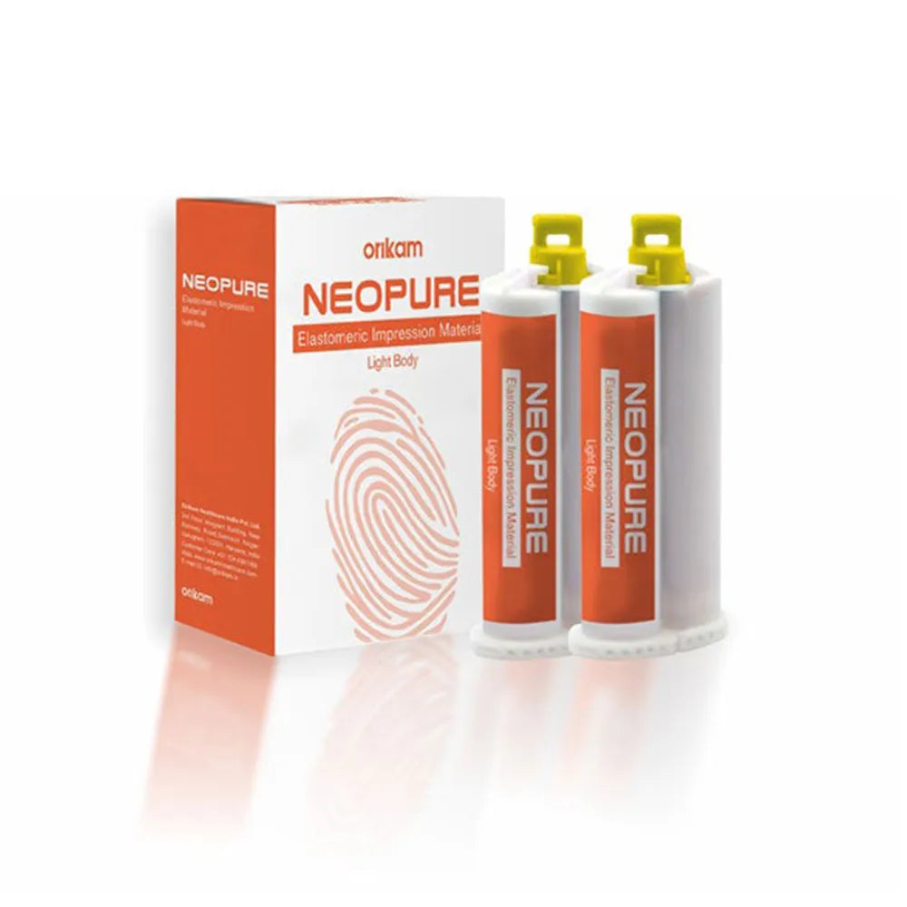 NeoEndo Neopure A-Silicone Impression Material – Hydrophilic VPS Putty + Light Body Kit