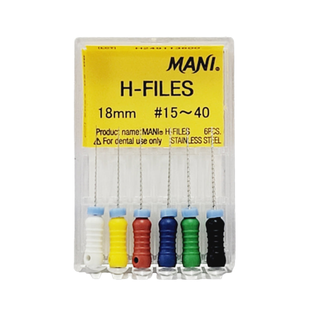 Mani H-File 18mm # 15-40 Assorted