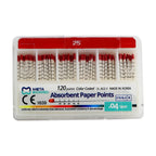 Meta Biomed Gutta Percha Points 0.04 Special Taper # 25 Pack of 60