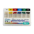 Meta Biomed Gutta Percha Points 0.04 Special Taper # 15/40 Assorted Pack of 60