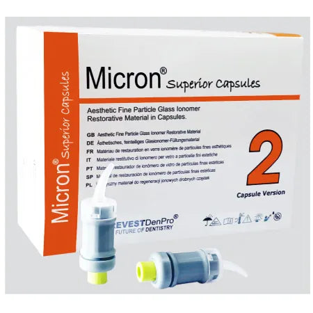 Prevest DenPro Micron Superior Capsules – Glass Ionomer Restorative Cement Capsules