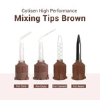 Cotisen High Performance Mixing Tips Brown (Pack of 50)