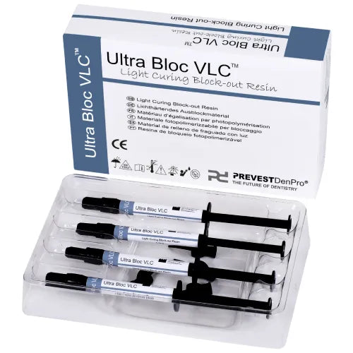 Prevest Ultra Bloc VLC – Light Cure Radiopaque Flowable Resin Cement