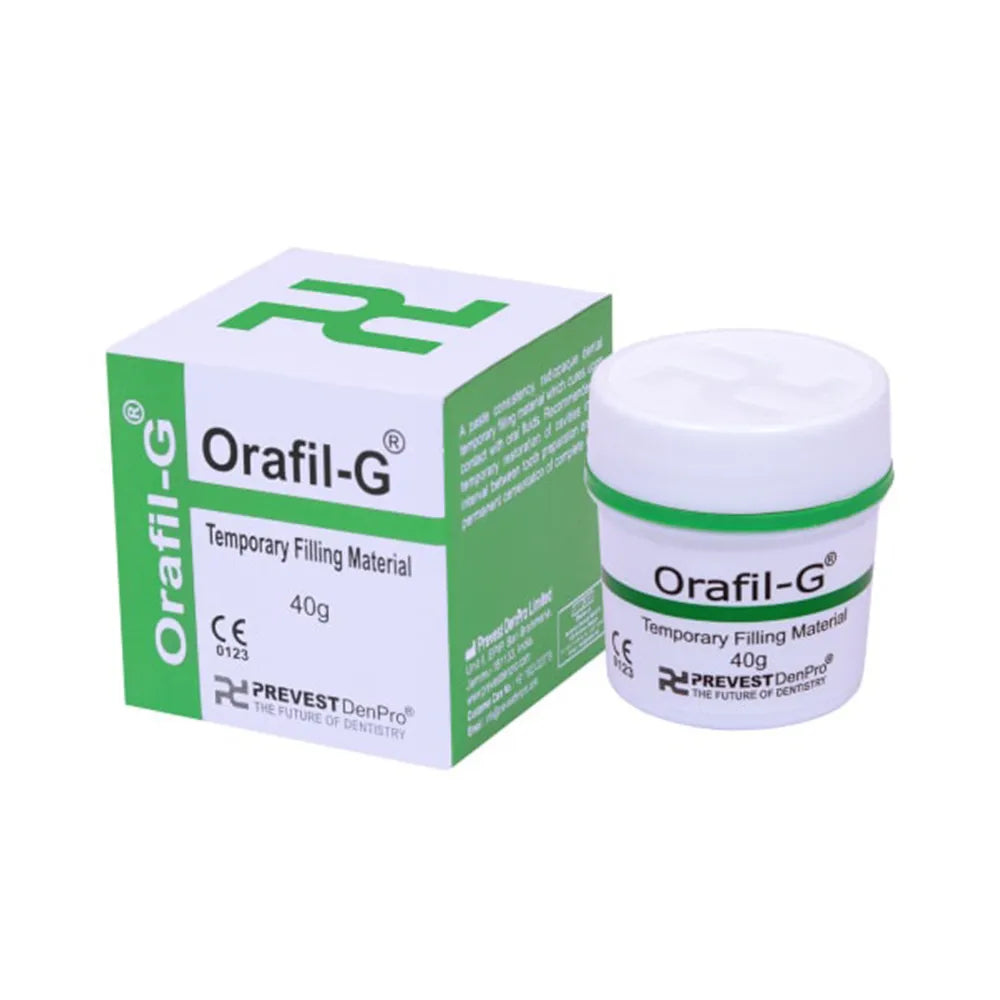 Prevest DenPro Orafil-G Temporary Filling Material – Eugenol-Free Dental Temporary Restoration