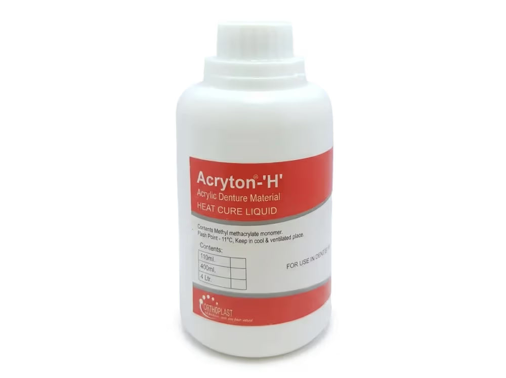 Orthoplast Acryton Heat Cure Liquid – Acrylic Monomer for Denture Base