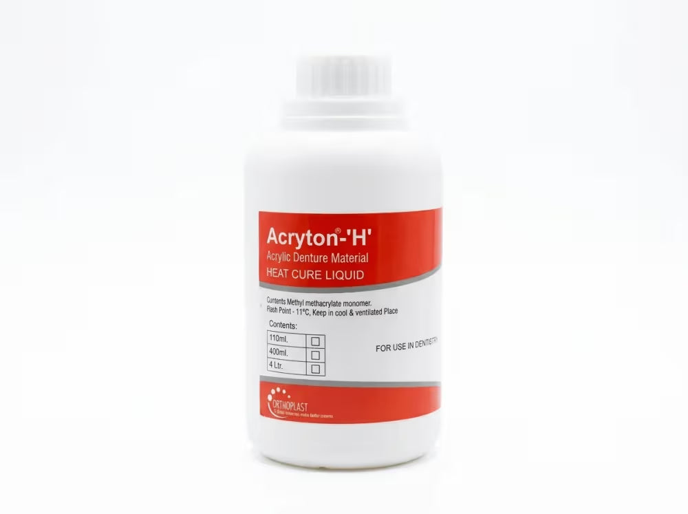 Orthoplast Acryton Heat Cure Liquid – Acrylic Monomer for Denture Base