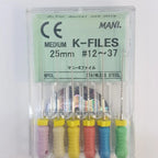 Mani K-File 25mm Assorted # 12-37