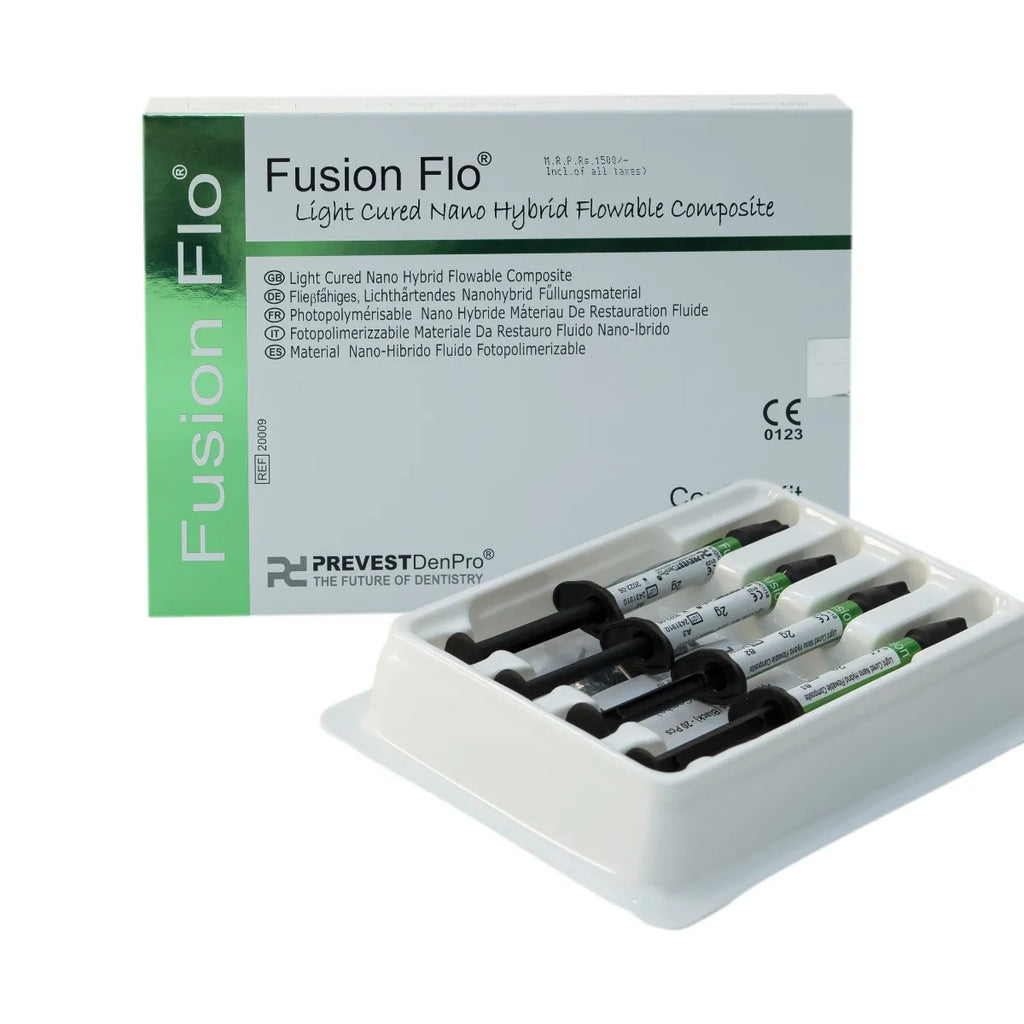 Prevest Fusion Flo Flowable Composite – Light Cure Dental Flowable Composite