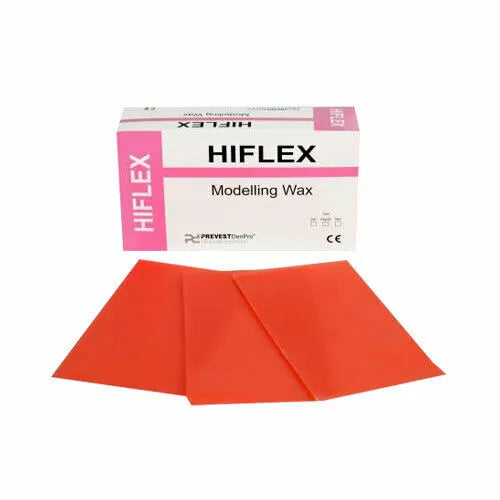 Prevest HiFlex Modelling Wax – Dental Modelling Wax Sheets for Denture Fabrication