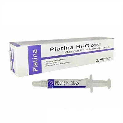 Prevest Platina Hi-Gloss Prophy Paste – Dental Polishing Paste for Stain & Plaque Removal