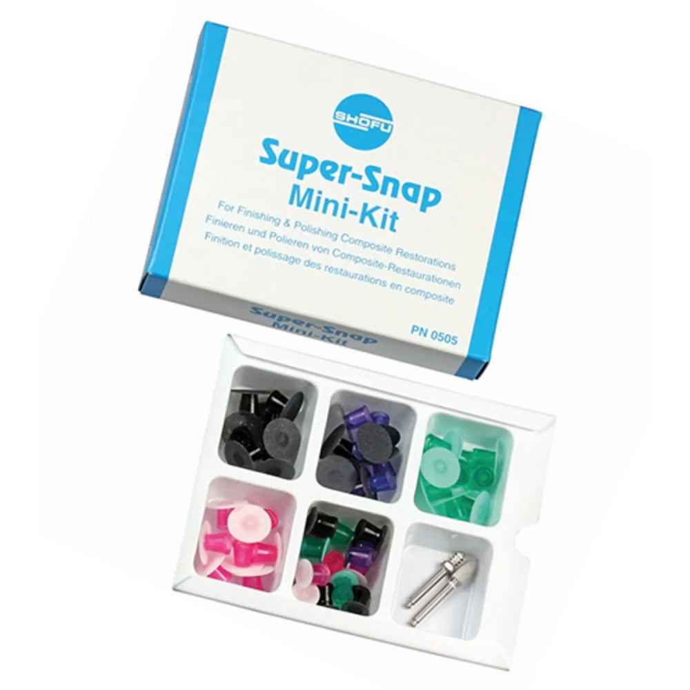 Shofu Super-Snap Mini Kit CA – Composite Finishing & Polishing Disc System