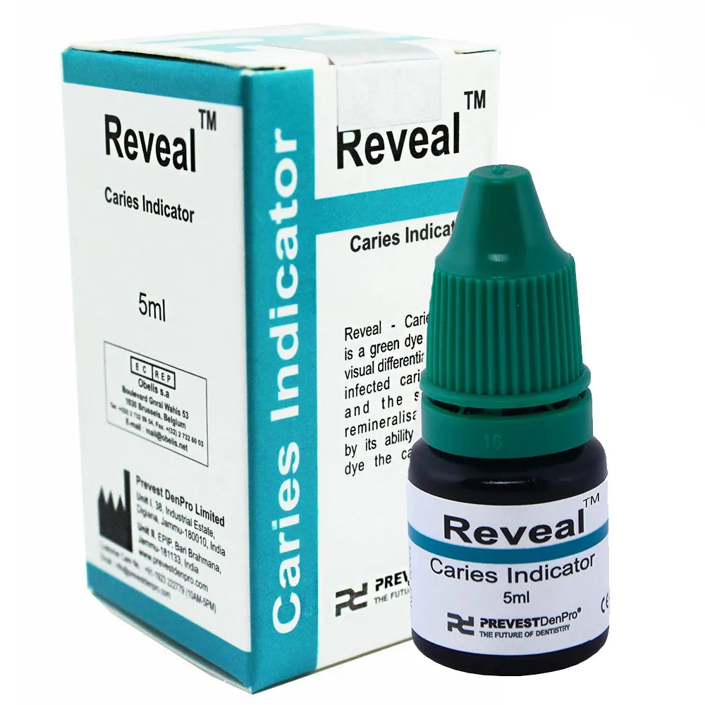 Prevest Reveal Caries Indicator – Dental Caries Detection Solution