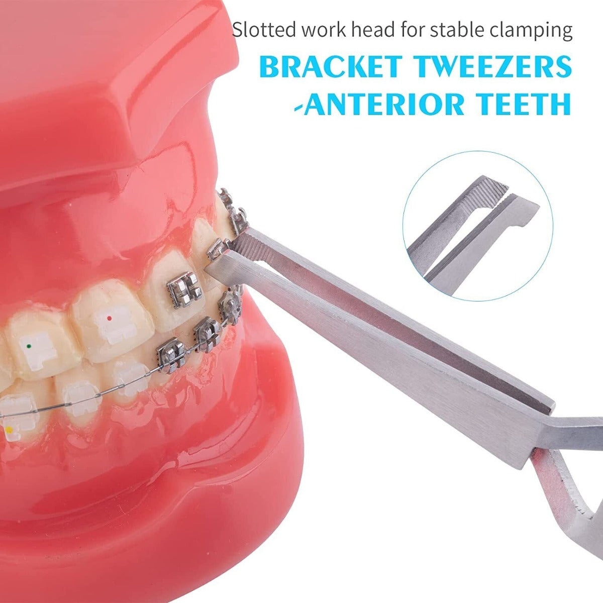 Puredent Self-Locking Tweezer – Orthodontic Bracket Holding Instrument