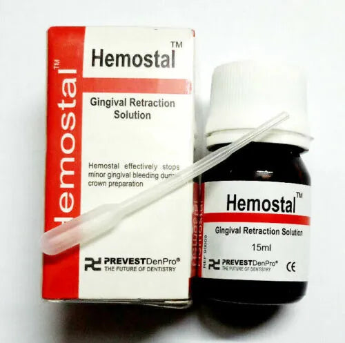 Prevest Hemostal Liquid – Dental Hemostatic Agent for Gingival Retraction & Bleeding Control