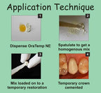 Prevest OraTemp NE Manual Mix Temporary Dental Cement – Eugenol-Free Crown & Bridge Cement
