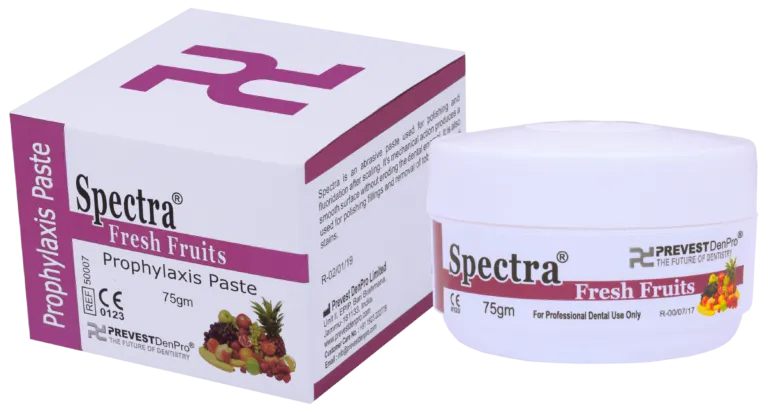 Prevest Spectra Prophylaxis Paste – Fluoride Dental Polishing Paste for Scaling & Cleaning