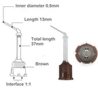 Cotisen High Performance Mixing Tips Brown (Pack of 50)