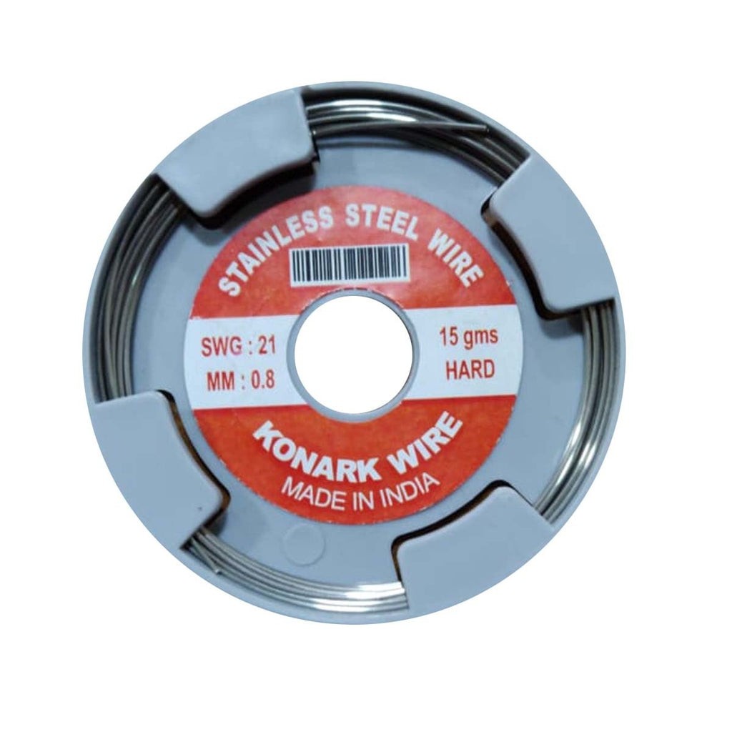 KONARK Stainless Steel Orthodontic Arch Wire – 19, 21 & 23 Gauge wire | High Strength SS Orthodontic Wire for Braces | Buy Online India