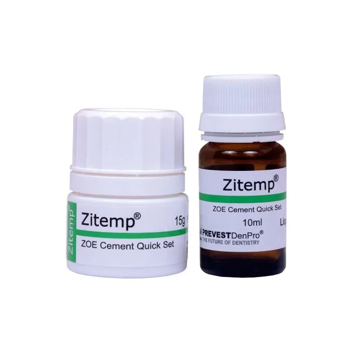 Prevest Zitemp Provisional Filling Material – Temporary Dental Filling Cement